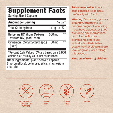 <{%MAIN4_15044%}>Nature's Way® | Berberine with Cinnamon