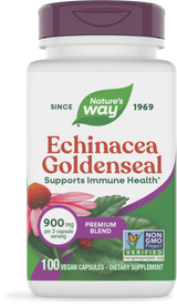 <{%PRIMARY_415%}>Nature's Way® | Echinacea Goldenseal Premium Blend, 100 capsules