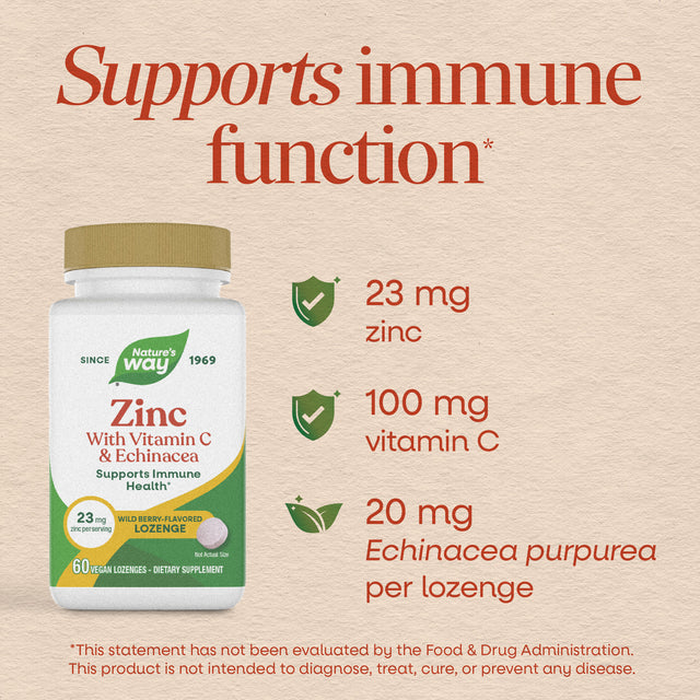 <{%MAIN2_41092%}>Nature's Way® | Zinc Lozenges