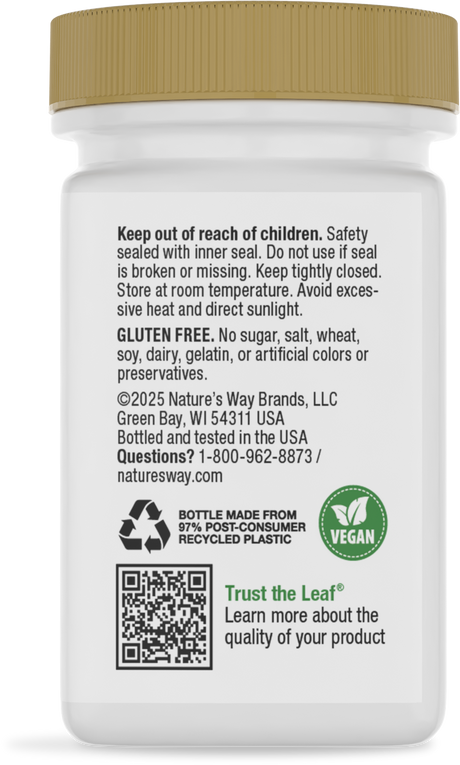 <{%360IMAGE3_40440%}>Nature's Way® | Vitamin B12 Lozenges High Potency - back of pack