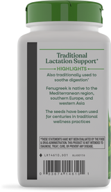 <{%360IMAGE6_14610%}>Nature's Way® | Fenugreek Seed - left side of pack