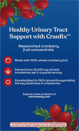 <{%360IMAGE2_11861%}>Nature's Way® | Pearls Urinary Tract Health Probiotic + CranRx - back of pack