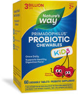 <{%PRIMARY_11035%}>Nature's Way® | Primadophilus Kids Probiotic, 60 chewables, Cherry