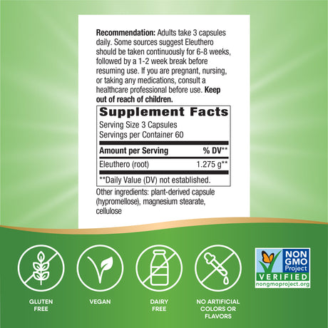 <{%MAIN4_13508%}>Nature's Way® | Siberian Eleuthero Root