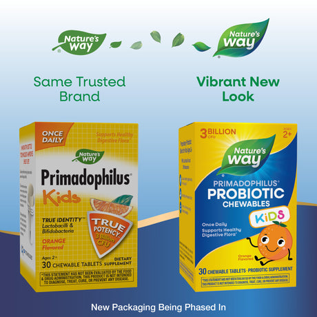 <{%MAIN7_14242%}>Nature's Way® | Primadophilus Kids Probiotic Chewables