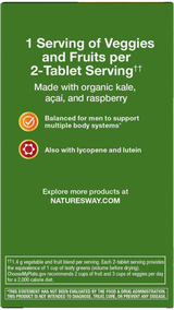 <{%360IMAGE3_12112%}>Nature's Way® | Alive! Men's Garden Goodness Complete Multivitamin - left side of pack