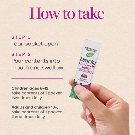 <{%DETAIL2_15349%}>Nature's Way® | Umcka Cold&Flu Relief FastActives - product recommendations
