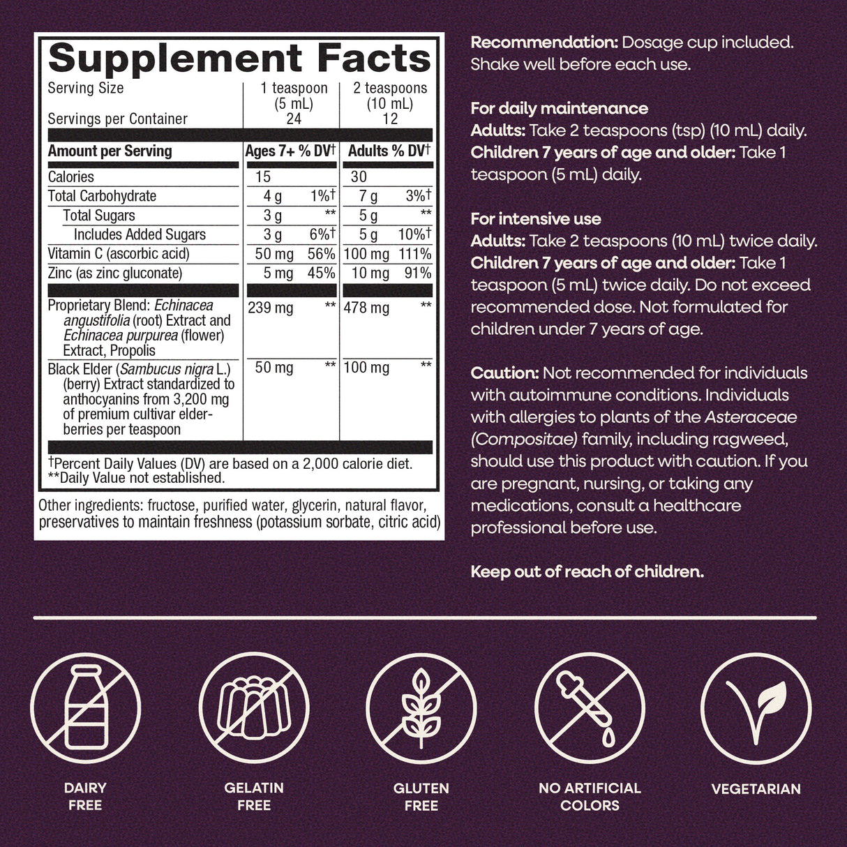 <{%MAIN5_6974%}>Nature's Way® | Sambucus Immune Elderberry Syrup
