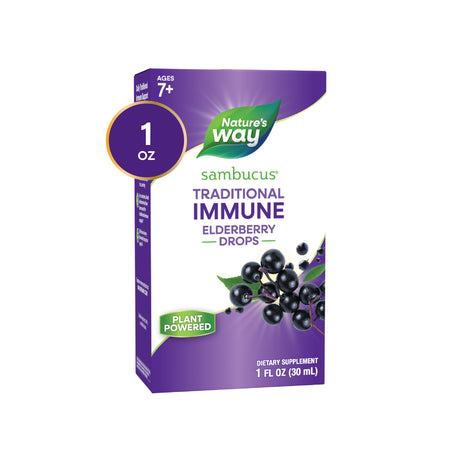 <{%MAIN6_10493%}>Nature's Way® | Sambucus Traditional Immune Elderberry Drops