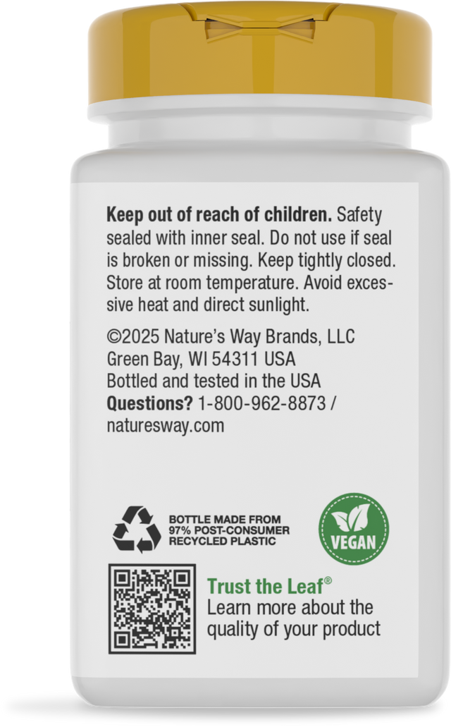 <{%360IMAGE7_09550%}>Nature's Way® | L-Theanine - back of pack