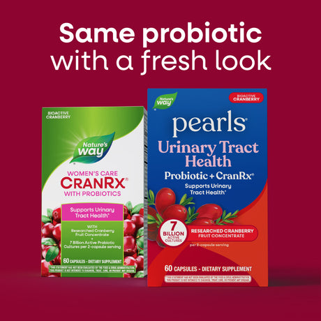 <{%MAIN4_11861%}>Nature's Way® | Pearls Urinary Tract Health Probiotic + CranRx