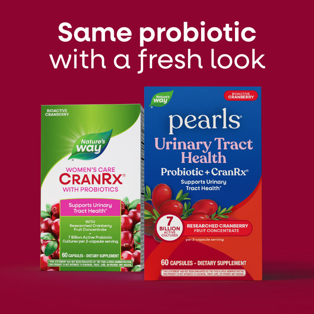 <{%MAIN4_11861%}>Nature's Way® | Pearls Urinary Tract Health Probiotic + CranRx