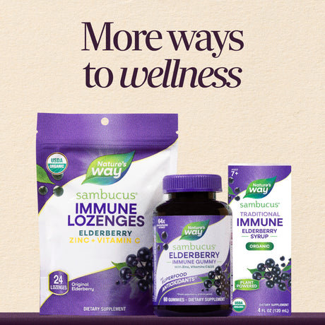<{%MAIN6_15796%}>Nature's Way® | Sambucus Traditional Elderberry Immune Syrup