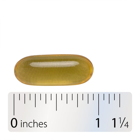<{%360IMAGE3_12197%}>Nature's Way® | NutraVege Omega-3 - Softgel and ruler