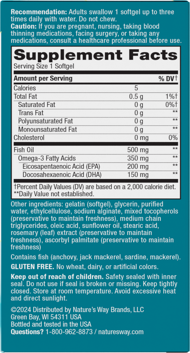 <{%360IMAGE5_15518%}>Nature's Way® | Super Fisol Fish Oil - right side of pack