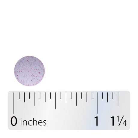 <{%360IMAGE4_40440%}>Nature's Way® | Vitamin B12 Lozenges High Potency - Lozenge and ruler