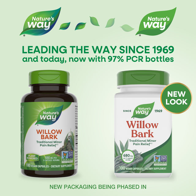 <{%MAIN1_17850%}>Nature's Way® | Willow Bark - package updates old to new