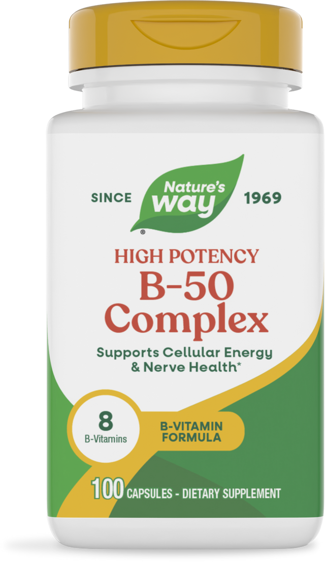 <{%PRIMARY_40511%}>Nature's Way® | B-50 Complex, 100 capsules