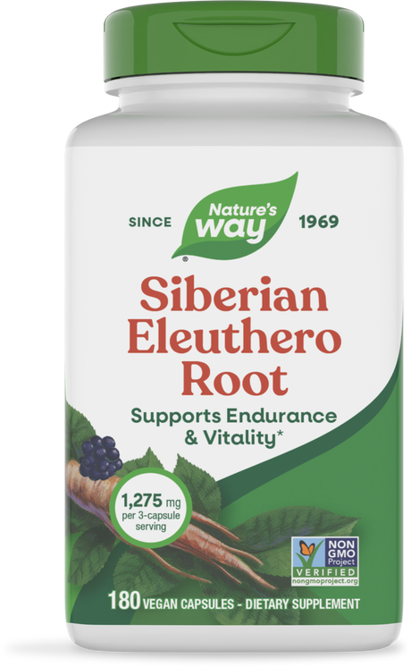 <{%PRIMARY_13508%}>Nature's Way® | Siberian Eleuthero Root, 180 capsules