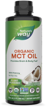 <{%PRIMARY_10895%}>Nature's Way® | Organic MCT Oil, 16 fl oz (480 ml)