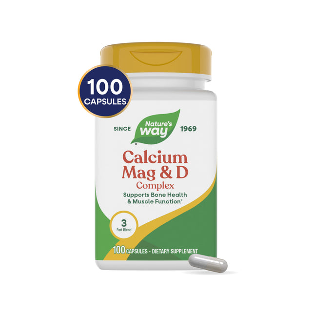 <{%MAIN12_41420%}>Nature's Way® | Calcium-Magnesium-Vitamin D