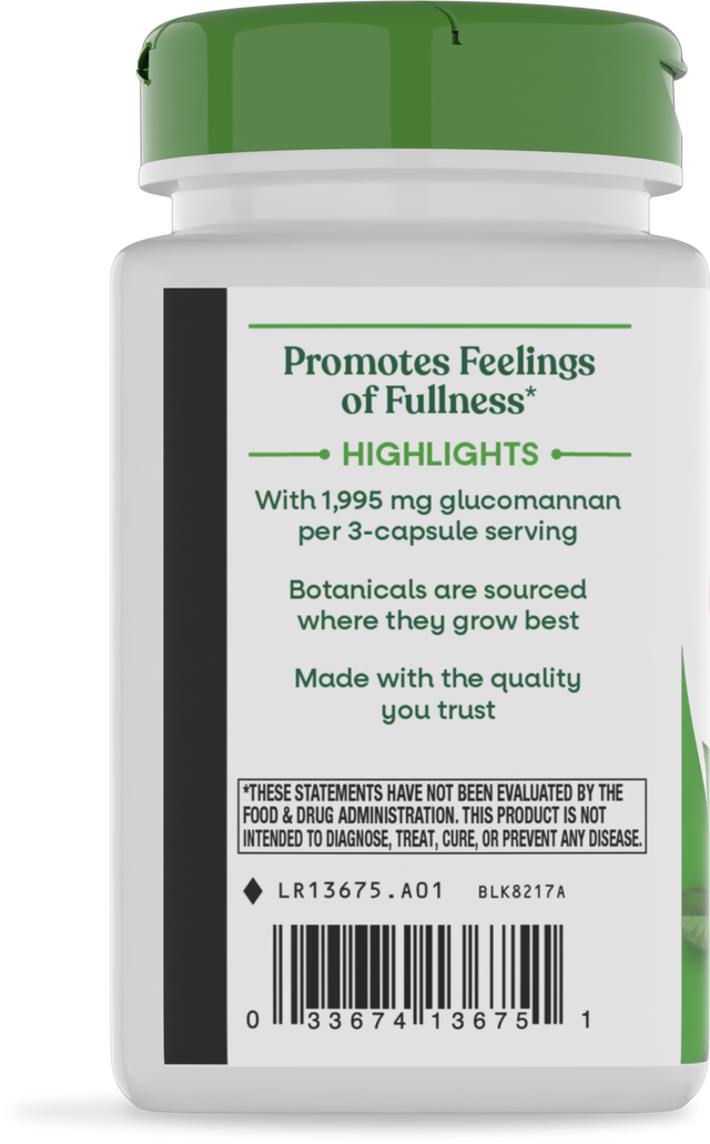 <{%360IMAGE2_13675%}>Nature's Way® | Glucomannan - left side of pack