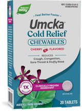<{%PRIMARY_15144%}>Nature's Way® | Umcka Cold Relief Chewables, 20 chewables, Cherry
