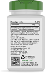 <{%360IMAGE7_04250%}>Nature's Way® | Mega-Zyme - back of pack