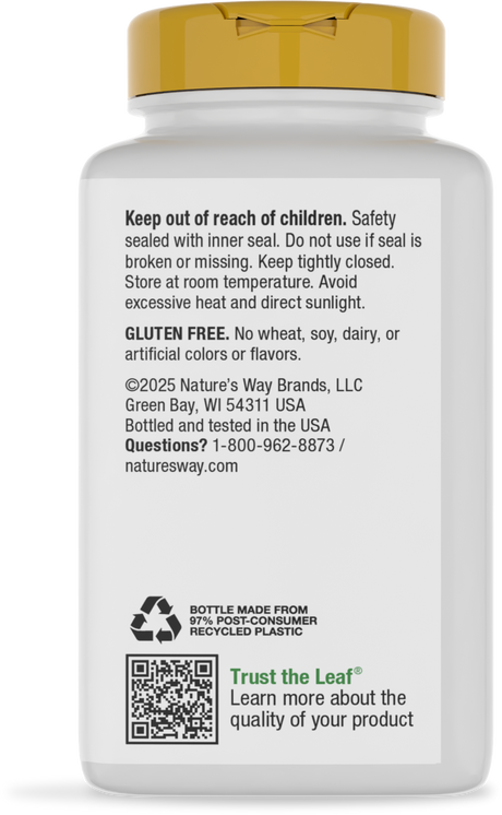 <{%360IMAGE7_40331%}>Nature's Way® | Vitamin C with Bioflavonoids - back of pack