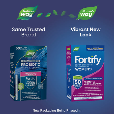 <{%MAIN1_11581%}>Nature's Way® | Fortify Women's Daily Pre+Probiotic