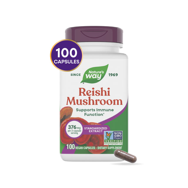 <{%MAIN6_62700%}>Nature's Way® | Reishi Mushroom Standardized Extract