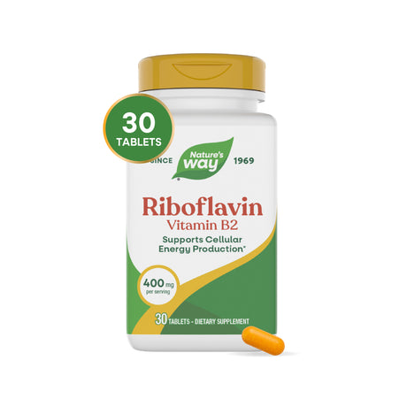 <{%MAIN6_16843%}>Nature's Way® | Riboflavin Vitamin B2