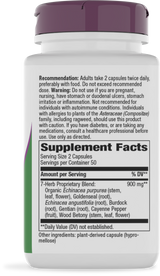 <{%360IMAGE5_415%}>Nature's Way® | Echinacea Goldenseal Premium Blend - right side of pack