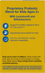 <{%360IMAGE7_14242%}>Nature's Way® | Primadophilus Kids Probiotic Chewables - left side of pack