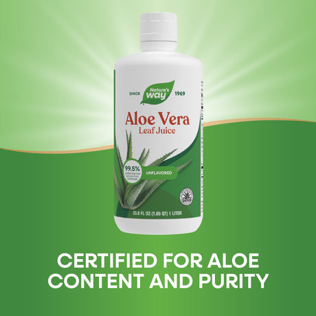 <{%MAIN3_14280%}>Nature's Way® | Aloe Vera Leaf Juice