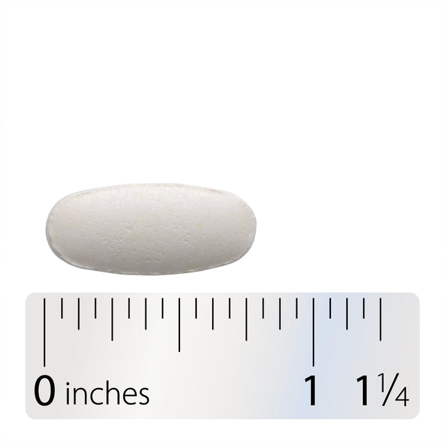 <{%360IMAGE4_14880%}>Nature's Way® | Magnesium Glycinate Complex - Tablet and ruler