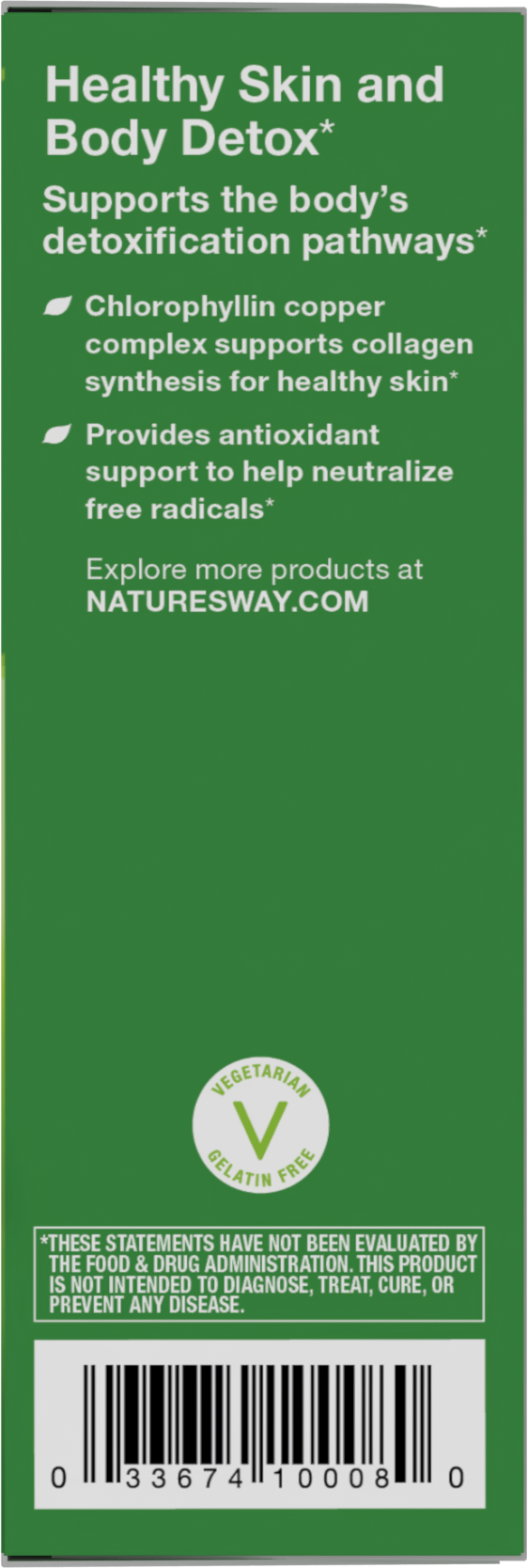 <{%360IMAGE2_10008%}>Nature's Way® | Chlorofresh Chlorophyll Drops - right side of pack