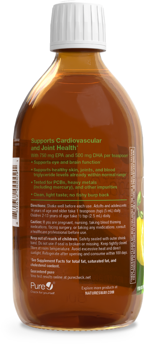 <{%360IMAGE2_10970%}>Nature's Way® | NutraSea Omega-3 - left side of pack