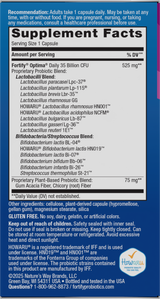 <{%360IMAGE1_15652%}>Nature's Way® | Fortify Optima Pre+Probiotic - right side of pack