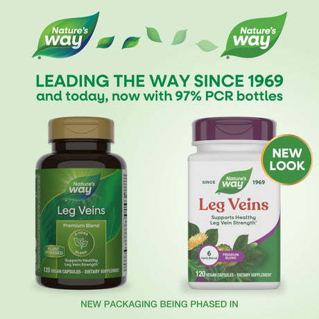 <{%MAIN8_15335%}>Nature's Way® | Leg Veins Premium Blend - package updates old to new
