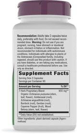 <{%360IMAGE1_12108%}>Nature's Way® | Echinacea Goldenseal Premium Blend - right side of pack