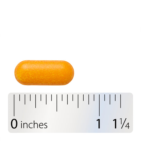 <{%360IMAGE4_16843%}>Nature's Way® | Riboflavin Vitamin B2 - Tablet and ruler