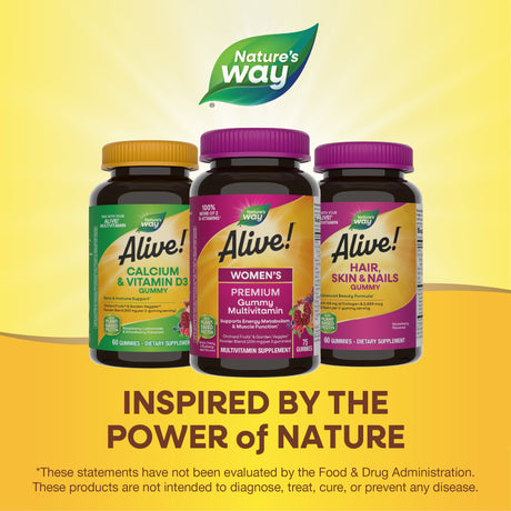 <{%MAIN5_15897%}>Nature's Way® | Alive! Premium Women's Gummy Multivitamin