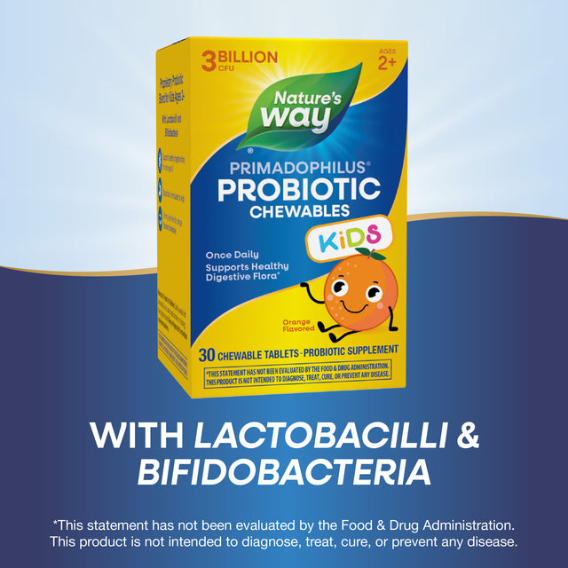 <{%MAIN9_14242%}>Nature's Way® | Primadophilus Kids Probiotic Chewables