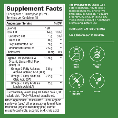 <{%MAIN10_15429%}>Nature's Way® | Organic Flax Oil Super Lignan