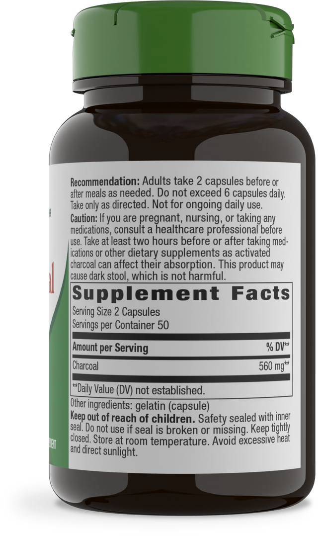 <{%360IMAGE4_2070%}>Nature's Way® | Activated Charcoal - right side of pack