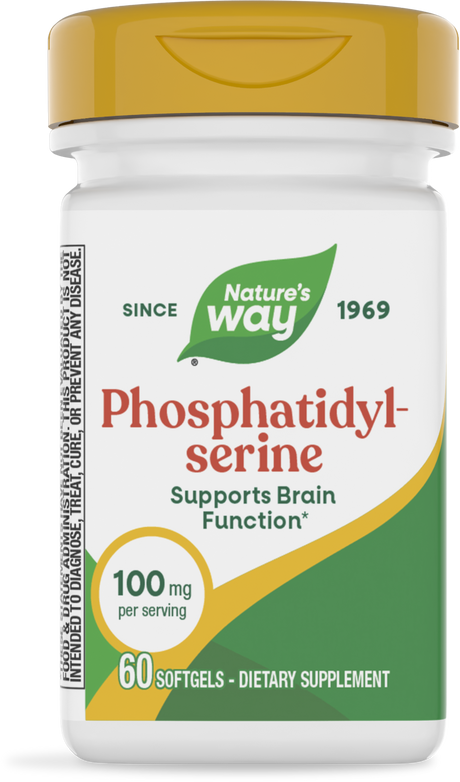 <{%PRIMARY_45161%}>Nature's Way® | Phosphatidylserine, 60 softgels