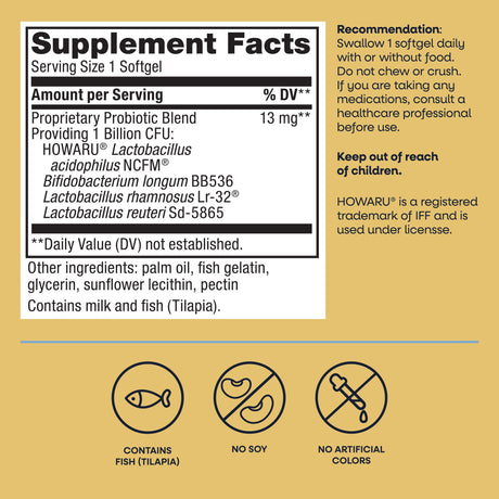 <{%MAIN10_15770%}>Nature's Way® | Primadophilus Reuteri Pearls Probiotics
