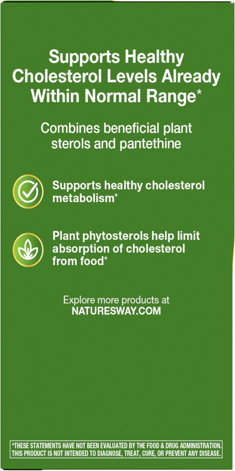 <{%360IMAGE3_05519%}>Nature's Way® | Cholesterol Shield - left side of pack