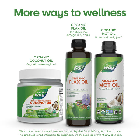 <{%MAIN6_15426%}>Nature's Way® | Organic Flax Oil